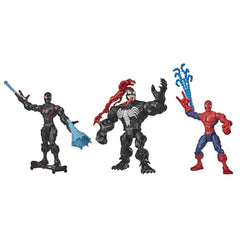 Marvel Web-Slinging Pack Spider-Man figure with interchangeable parts for endless mashups.