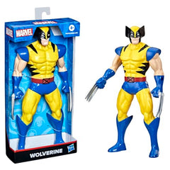 Marvel Wolverine 9.5-inch figure close-up on claws and details.