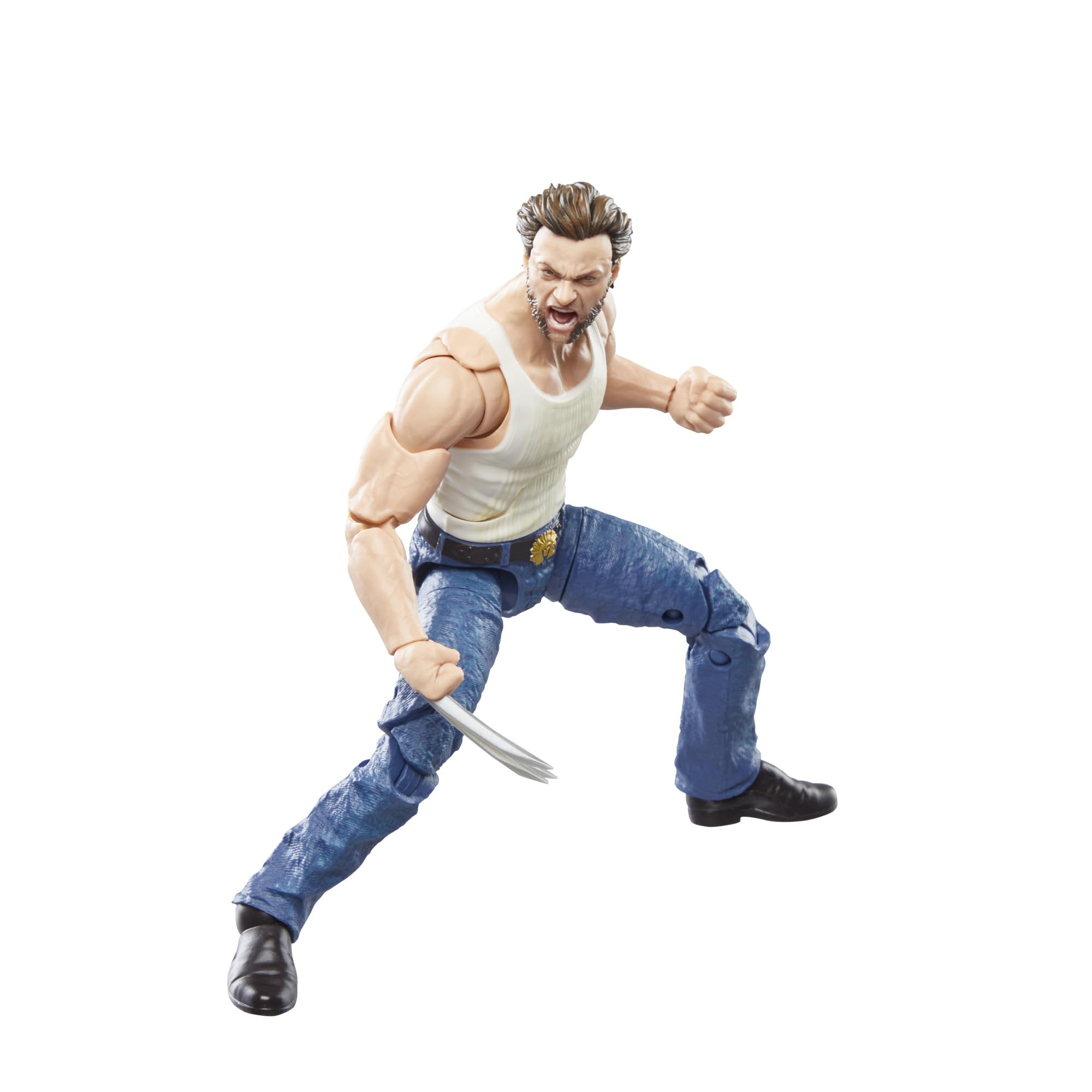 Alternate hands to create dynamic action poses