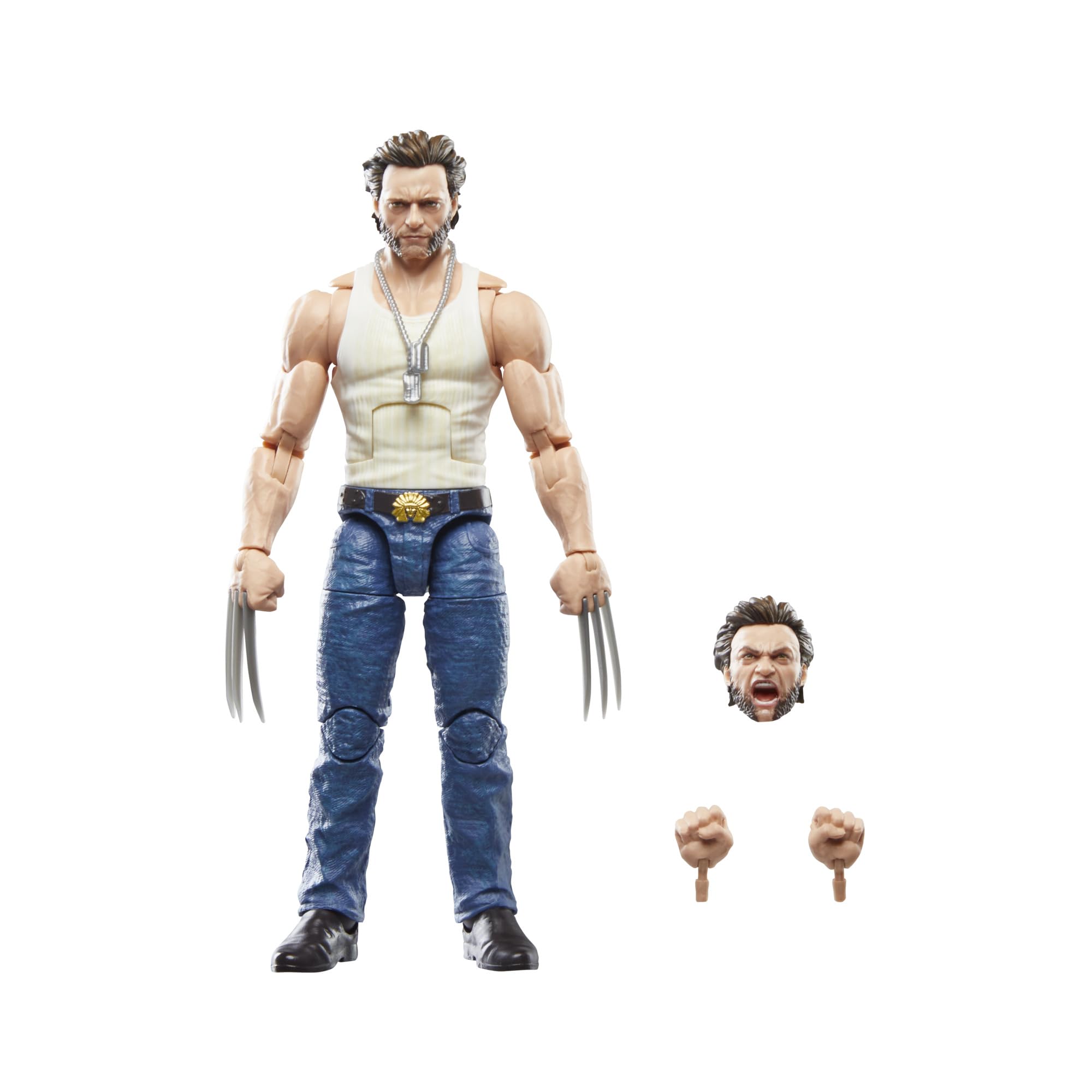 Marvel Wolverine Deadpool 2 front view figure for dynamic display collections