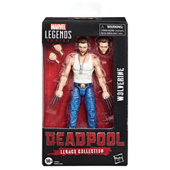 Marvel Wolverine Deadpool 2 pose-ready action figure for shelf display