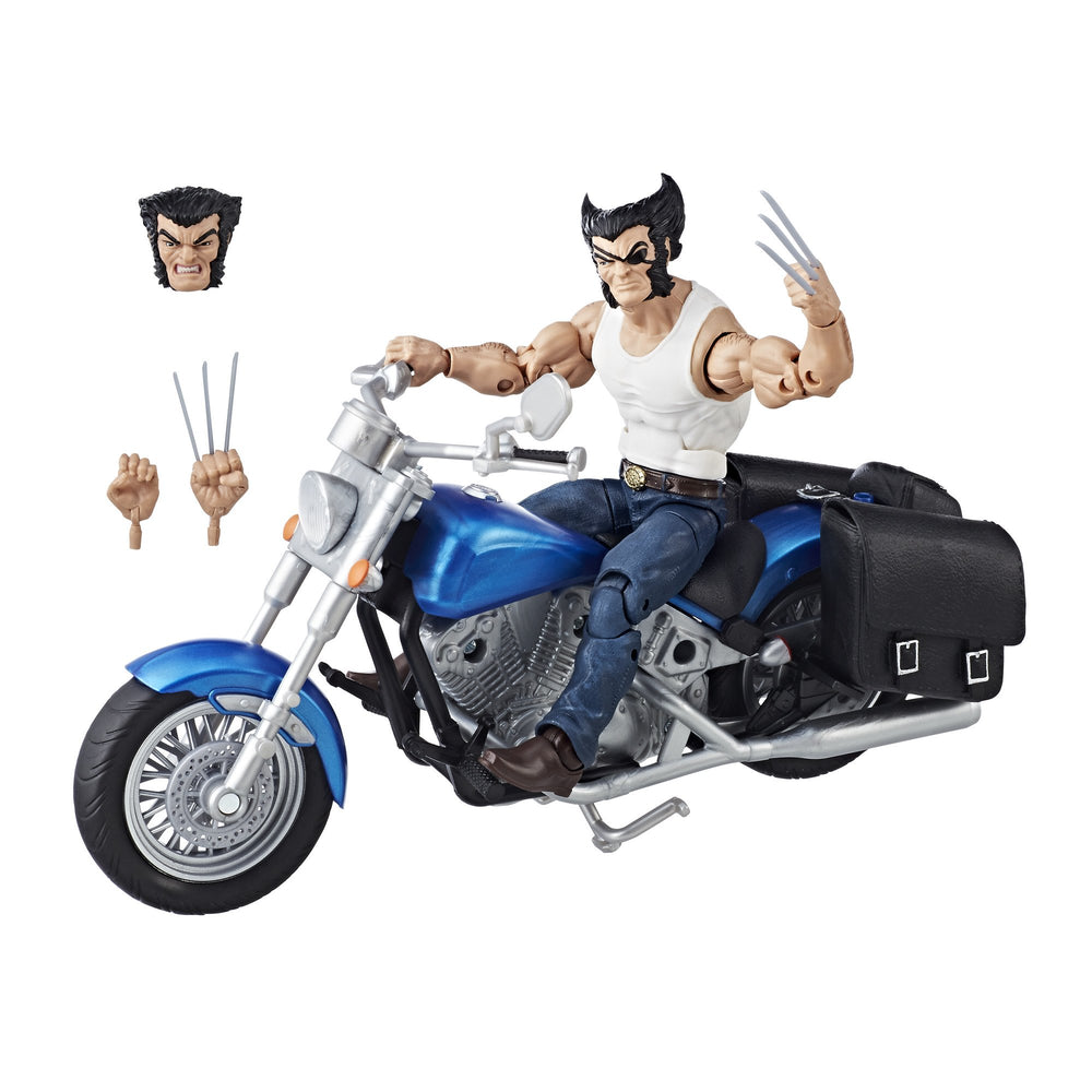 Marvel Legends Wolverine figure with high articulation for dynamic posing