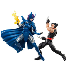 Wolverine and Psylocke accessories included in the set