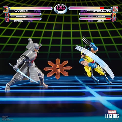 Marvel Wolverine and Silver Samurai duo: exciting pair for cross-team storytelling.
