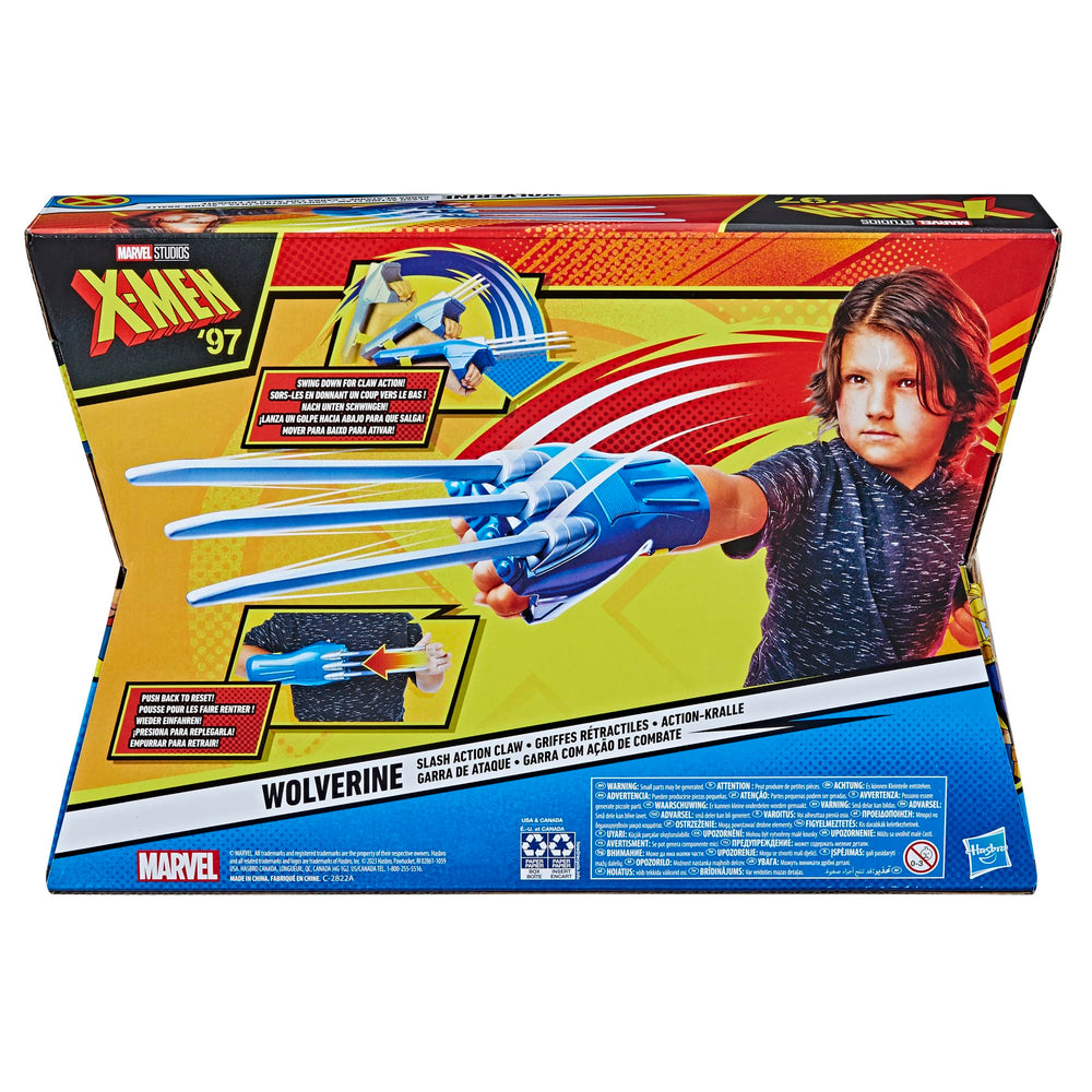 Marvel Wolverine Slash Action Claw claws extend smoothly for action scenes
