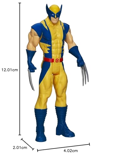 Marvel Wolverine Titan Hero Series packaged display ideal for shelf display and gifting