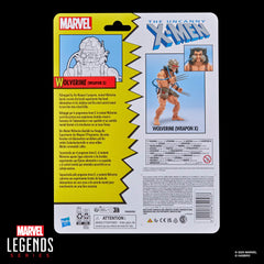 Marvel Wolverine Weapon X figure supports recreating classic X-Men scenes.