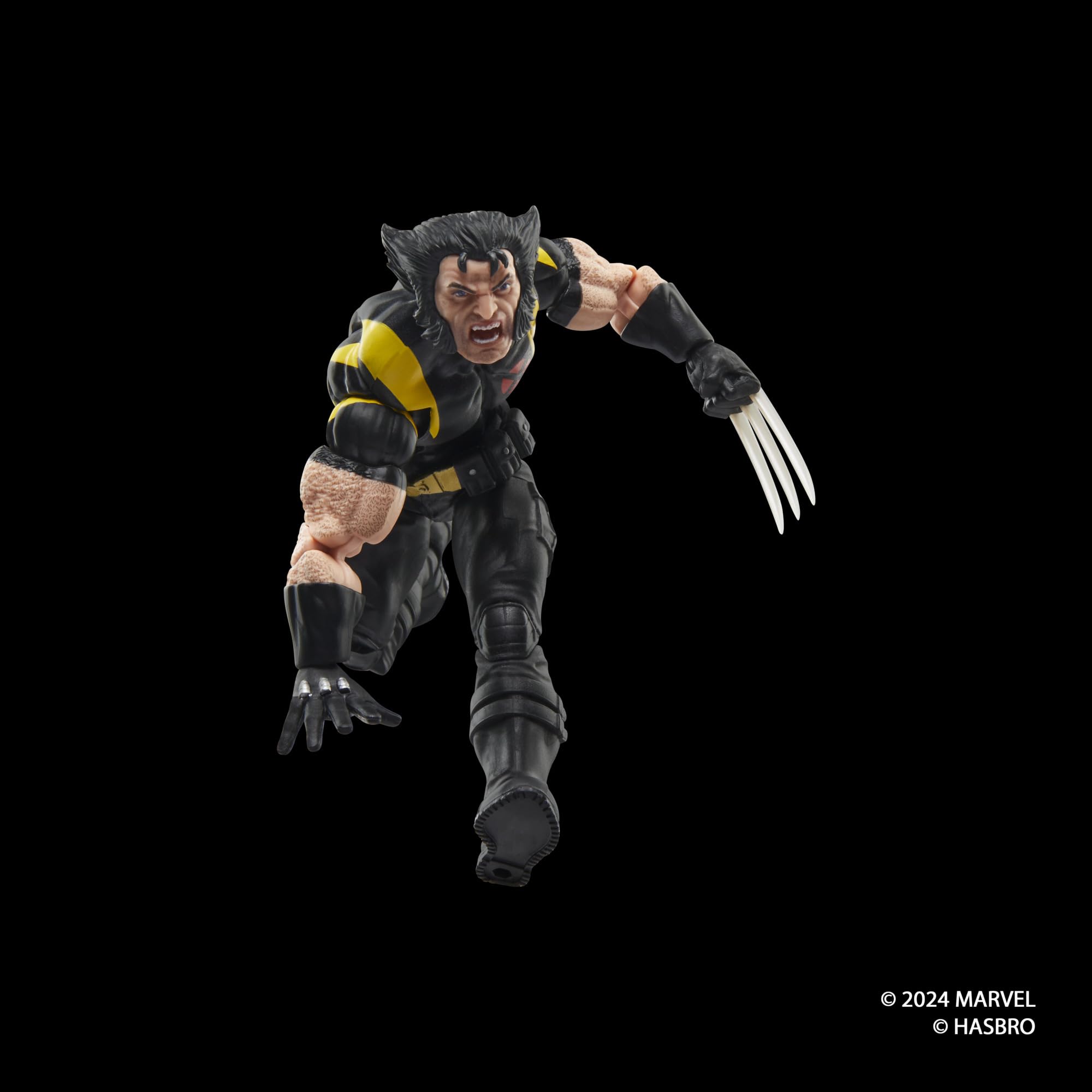 Marvel Wolverine X-Treme interchangeable hands for varied expressions and action moments.
