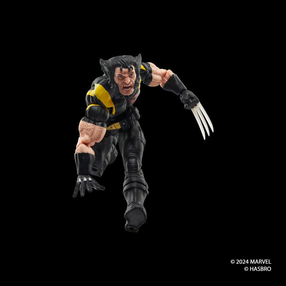 Marvel Wolverine X-Treme interchangeable hands for varied expressions and action moments.