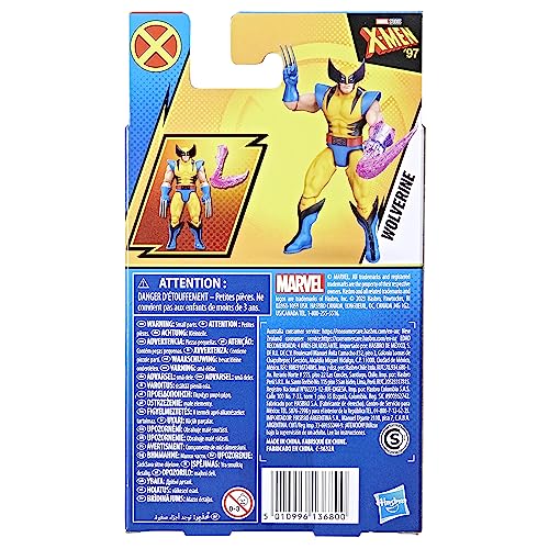Marvel X-Men '97 Wolverine poseable figure ready for action and storytelling.