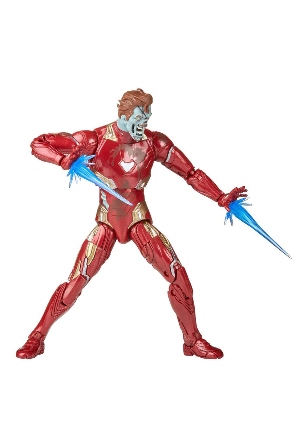 Marvel Legends Zombie Iron Man figure with Disney Plus inspired armor finish