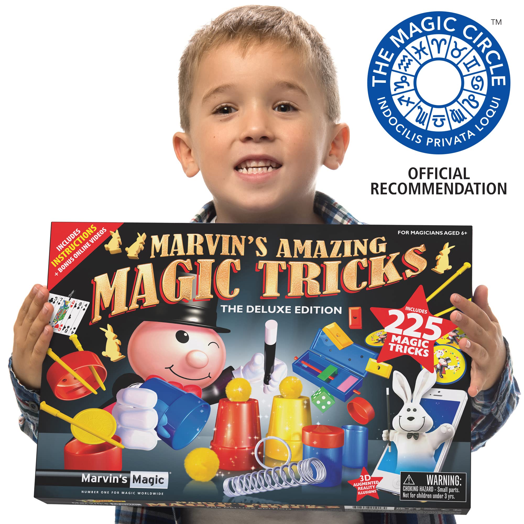 Deluxe Edition box with premium accessories for budding magicians