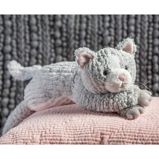 Mary Meyer Cozy Toes Cat paws soft trim, inviting gentle hugs and play.