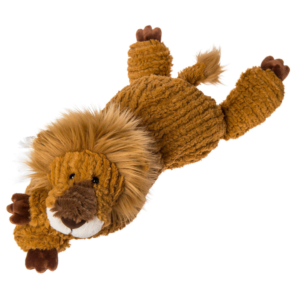 Mary Meyer Cozy Toes Lion belly view for cuddles and on-the-go play