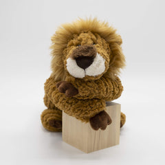Mary Meyer Cozy Toes Lion tail detail for tactile storytelling moments
