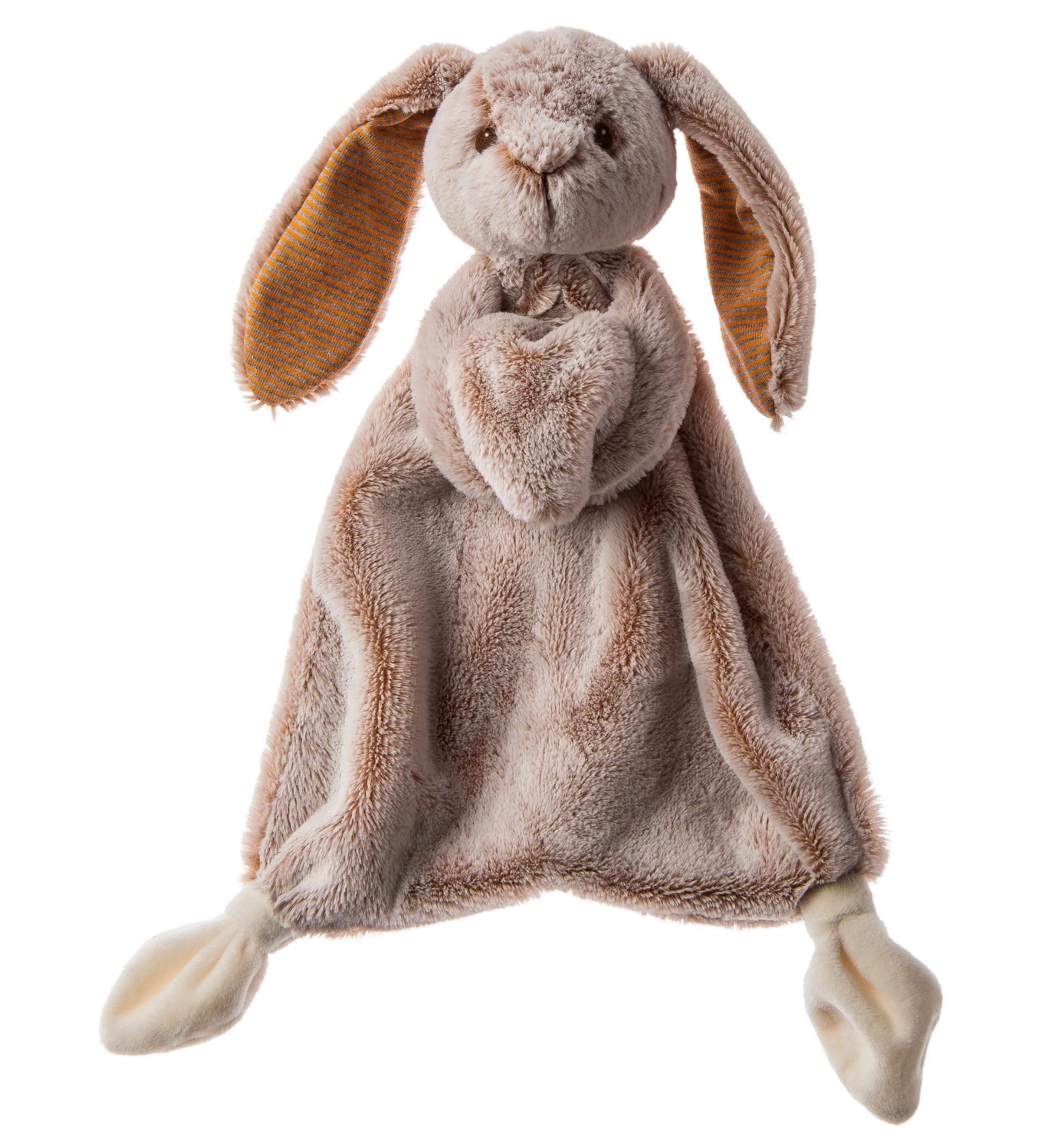 Mary Meyer Lovey Silky Tan Bunny, 13-inch cuddle toy for calm snuggles.