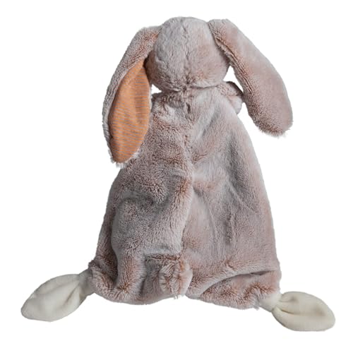 Mary Meyer Lovey features a floppy body with attached blanket for portable comfort.