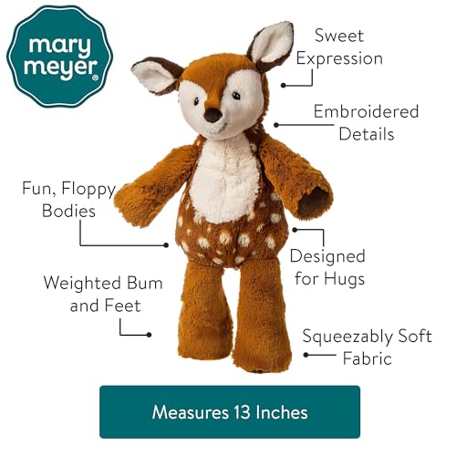 Marshmallow Fawn face detail shows soft nose and sweet smile for comforting hugs.