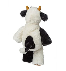 Mary Meyer Marshmallow Zoo Clyde Cow is machine washable for easy care.