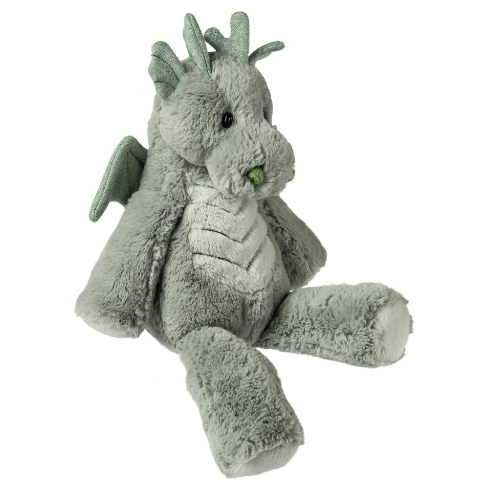 Mary Meyer Marshmallow Zoo Dragon sitting pose great for shelves or laps.