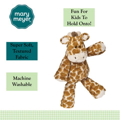 Mary Meyer Marshmallow Zoo Giraffe 13-inch size for portable play