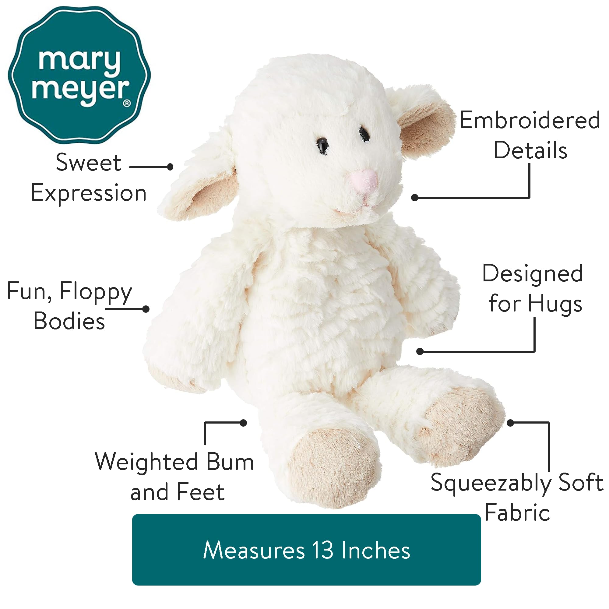 Mary Meyer Marshmallow Zoo Lamb textured fabric for a cozy feel