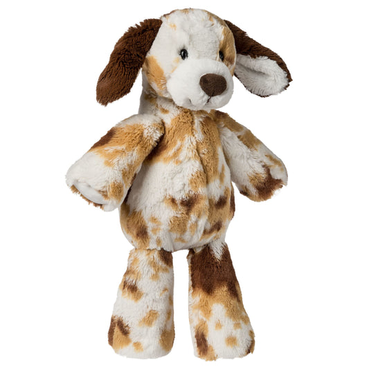Mary Meyer Marshmallow Zoo S'mores Puppy front view—soft and cuddly companion
