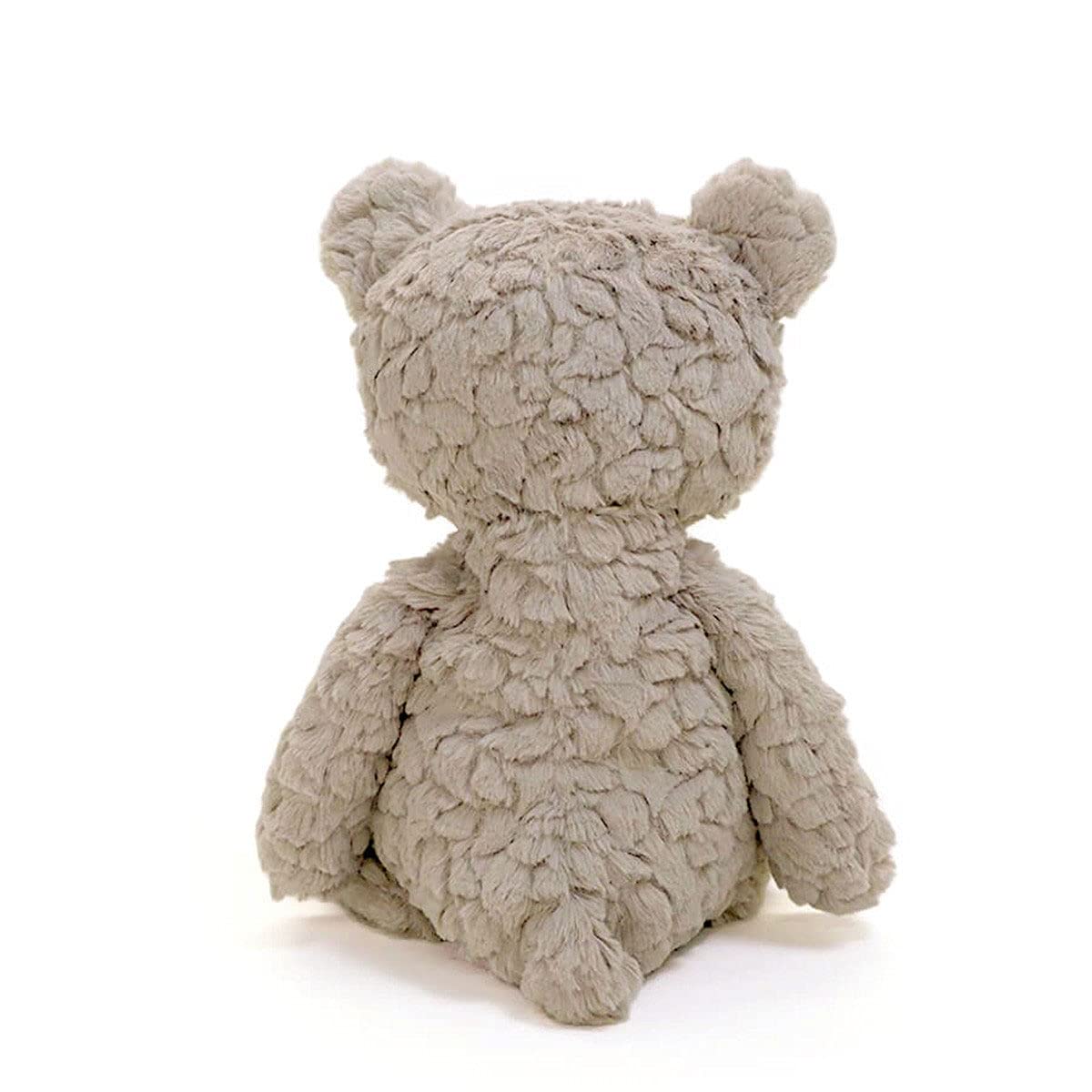 Mary Meyer Putty Bear Medium Teddy Bear inner beanbags provide weighted comfort.