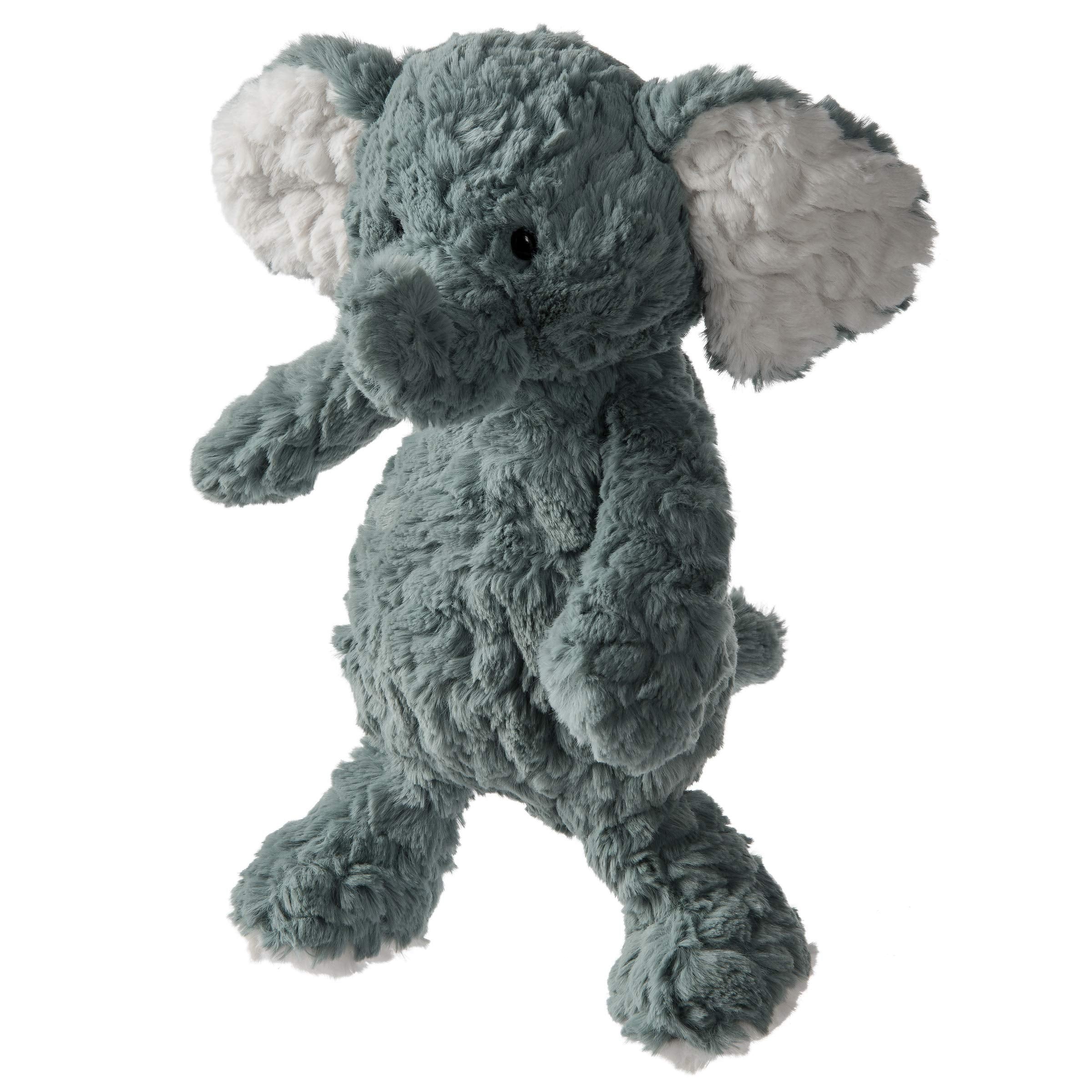 Mary Meyer Putty Elephant slate blue 12-inch cuddle buddy for playtime