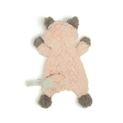 Weighted bum and floppy, under-stuffed body encourage tiny hands to explore.