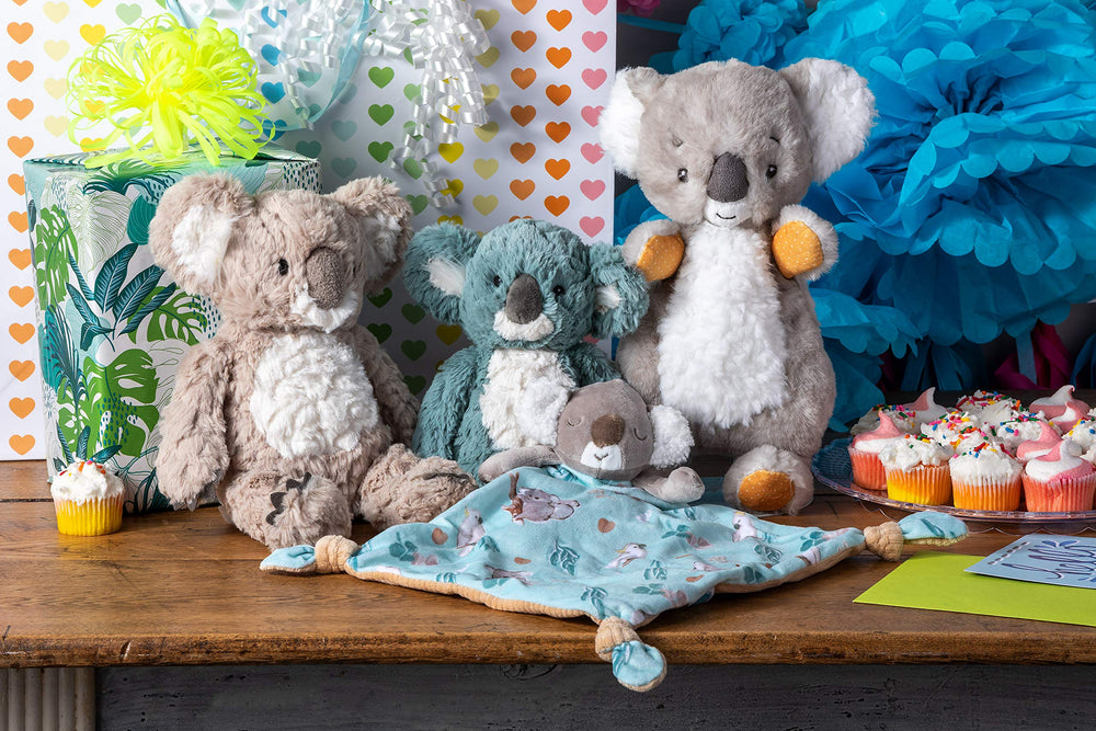 Mary Meyer Putty Koala Beige eyes stay securely attached for lasting playtime.