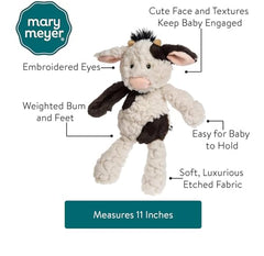 Mary Meyer Putty Nursery Cow back view, neutral hues fit modern nurseries