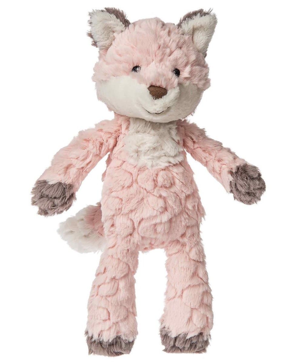 Mary Meyer Putty Nursery Fox 11-inch plush in blush, taupe, white for cozy hugs