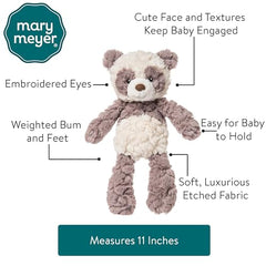 Mary Meyer Putty Nursery Panda weighted bum and feet for cuddly balance
