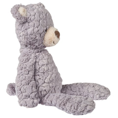 Mary Meyer Putty Shadow Bear face close-up showing soft fabric.
