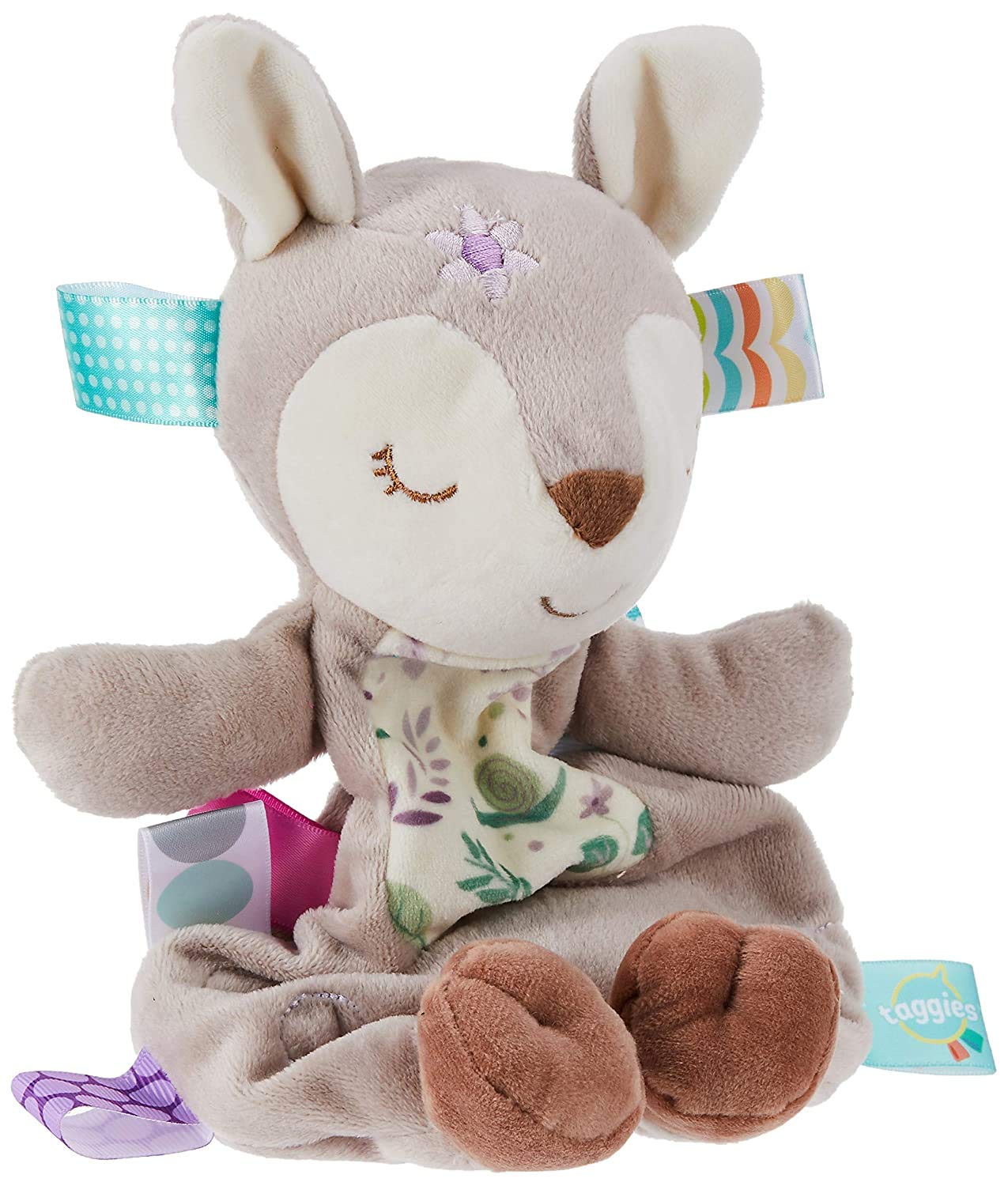 Mary Meyer Taggies Flora Fawn Lovey 11-inch size is perfect for little hands.