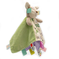 Mary Meyer Taggies Flora Fawn satin lining adds luxe touch.