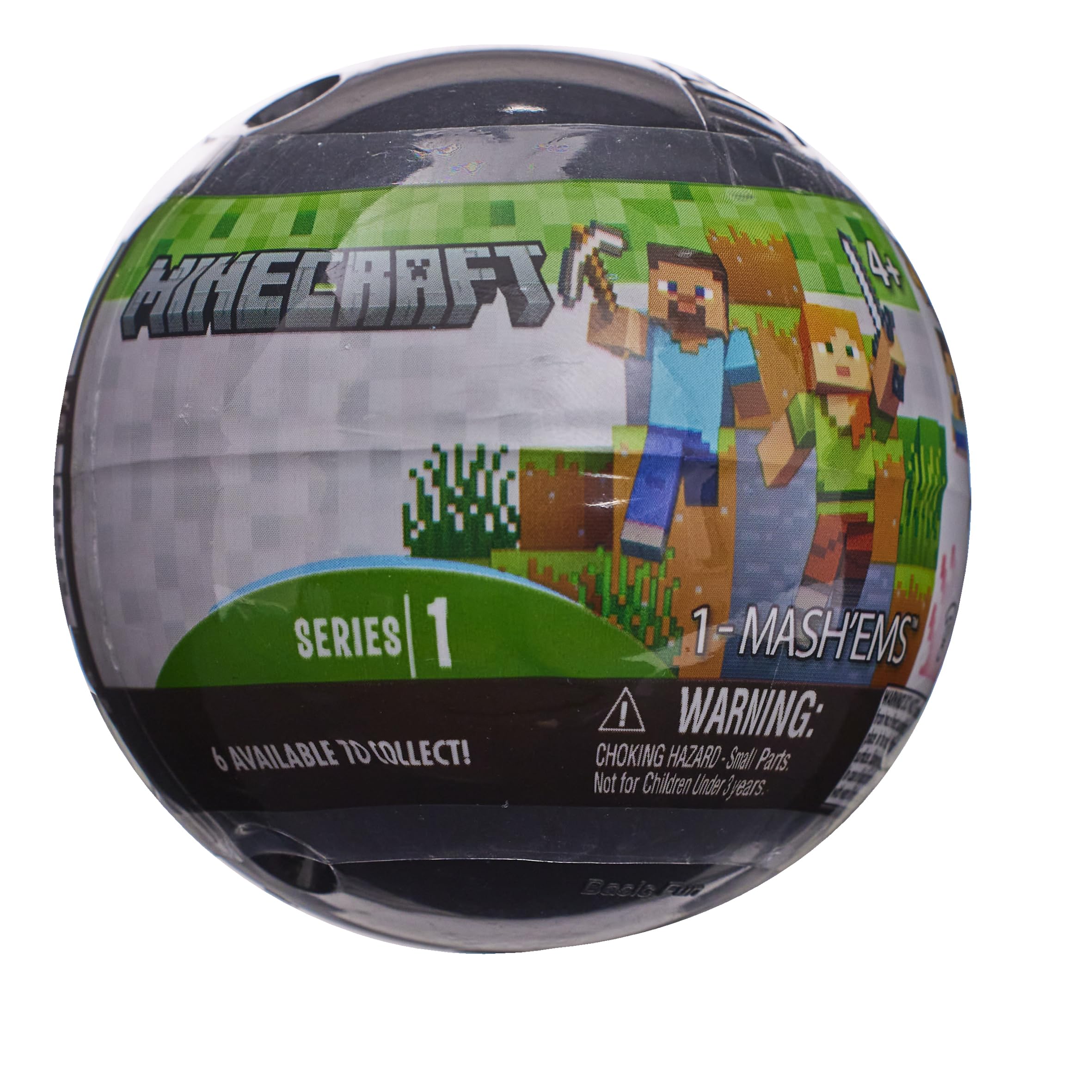 Mash'Ems Minecraft Creeper ball-pack: launch-friendly play