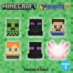 Mash'Ems Minecraft Enderman ball-pack: mysterious squishy figure