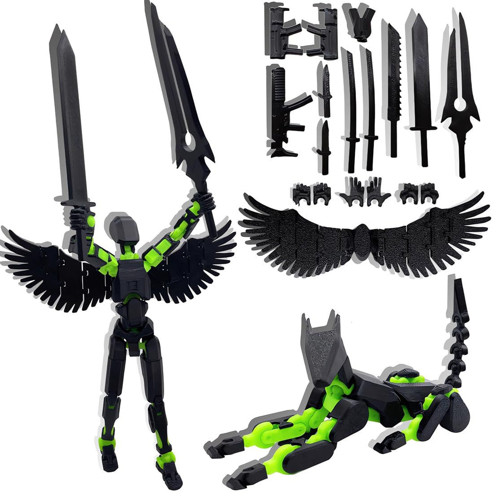 Masijssa T13 3D action figure fully assembled for immediate display and play.