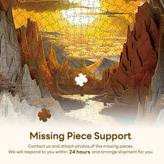 Masseruon Gift ready packaging makes a thoughtful puzzle present