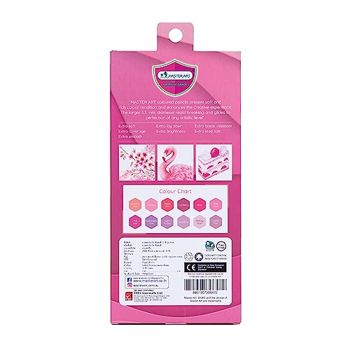 MASTERART Pink Set packaging highlighting storage and gifting appeal