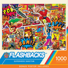 MasterPieces 1000-piece puzzle artwork closeup; premium interlocking for a satisfying build