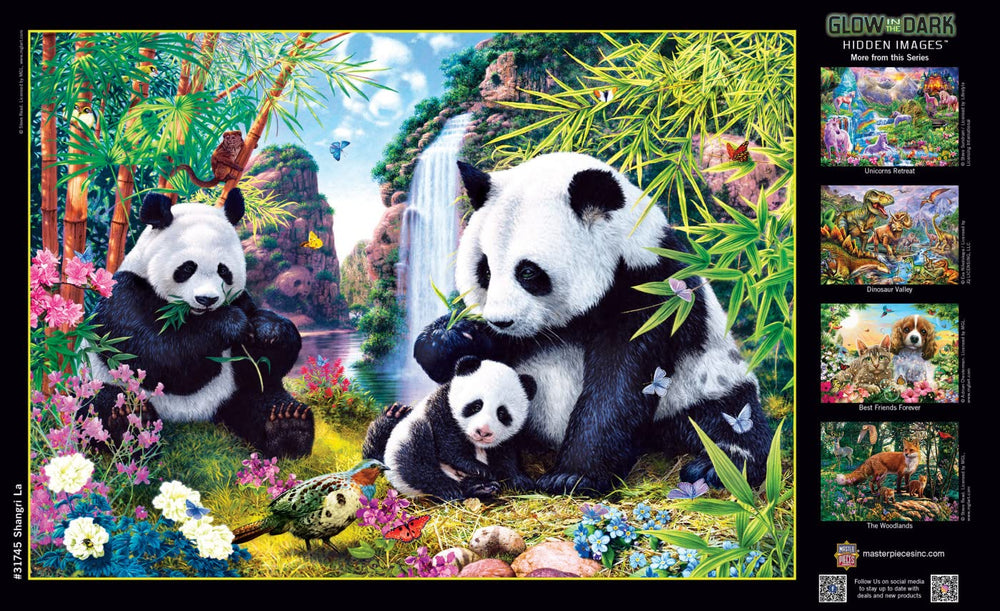 MasterPieces 500-piece puzzle with thick interlocking pieces for strong fits