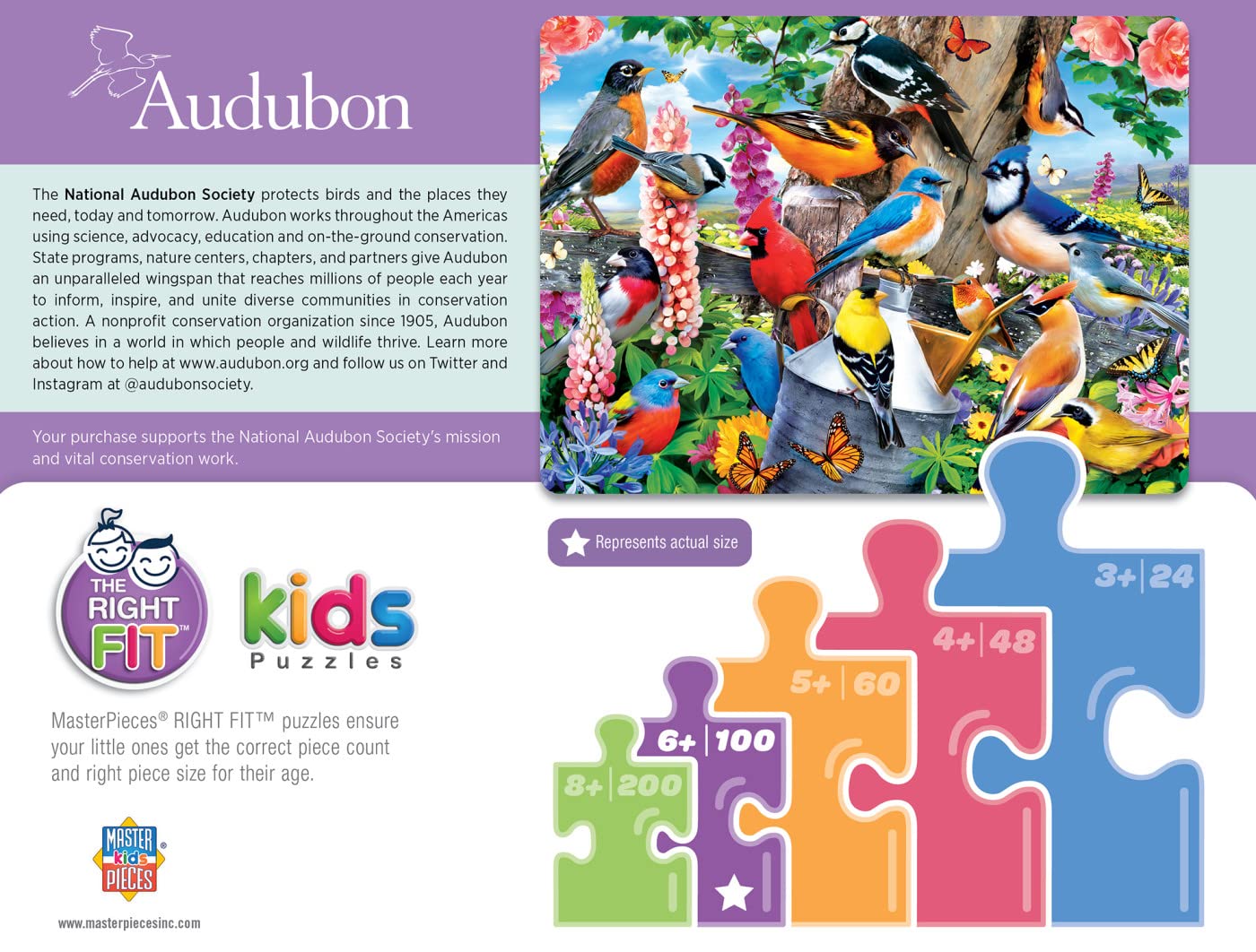MasterPieces Audubon puzzle offers a satisfying screen-free activity after school