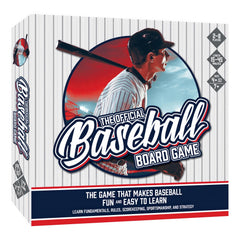 Masterpieces Baseball Dice Board Game setup on stadium board, ideal for family game night