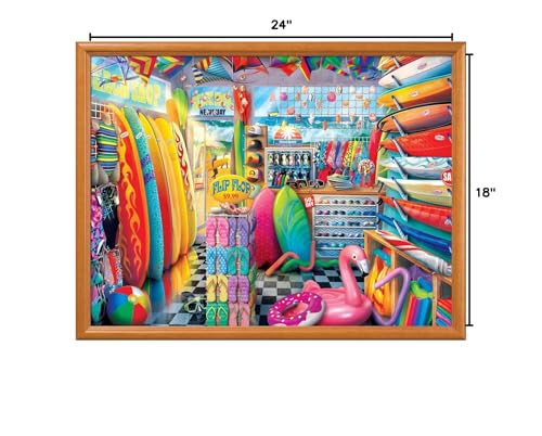 MasterPieces Beach Side Gear puzzle box included enhances gifting and storage
