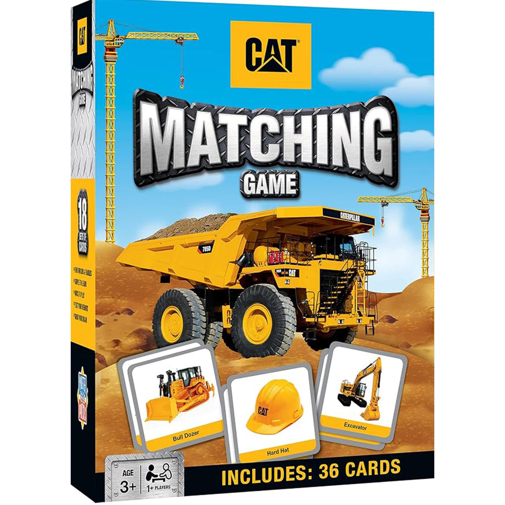 MasterPieces cat picture matching game cards, great for family game night.