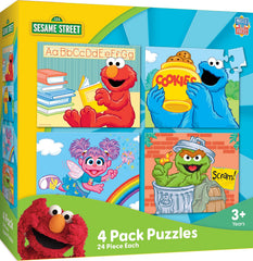 MasterPieces Cookie Monster puzzle 8x10: bold visuals aid recognition and shared, cooperative puzzle time