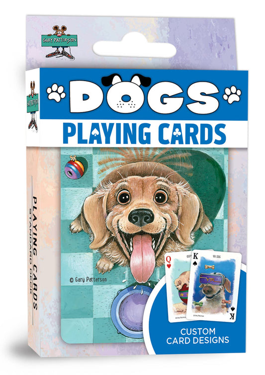 MasterPieces dogs playing cards 54-card-deck—ideal for casual game nights.